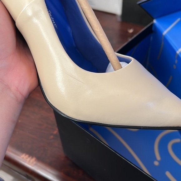 Antonia Saint NY Zoey Nude Heels 8 NWOT - Picture 3 of 7